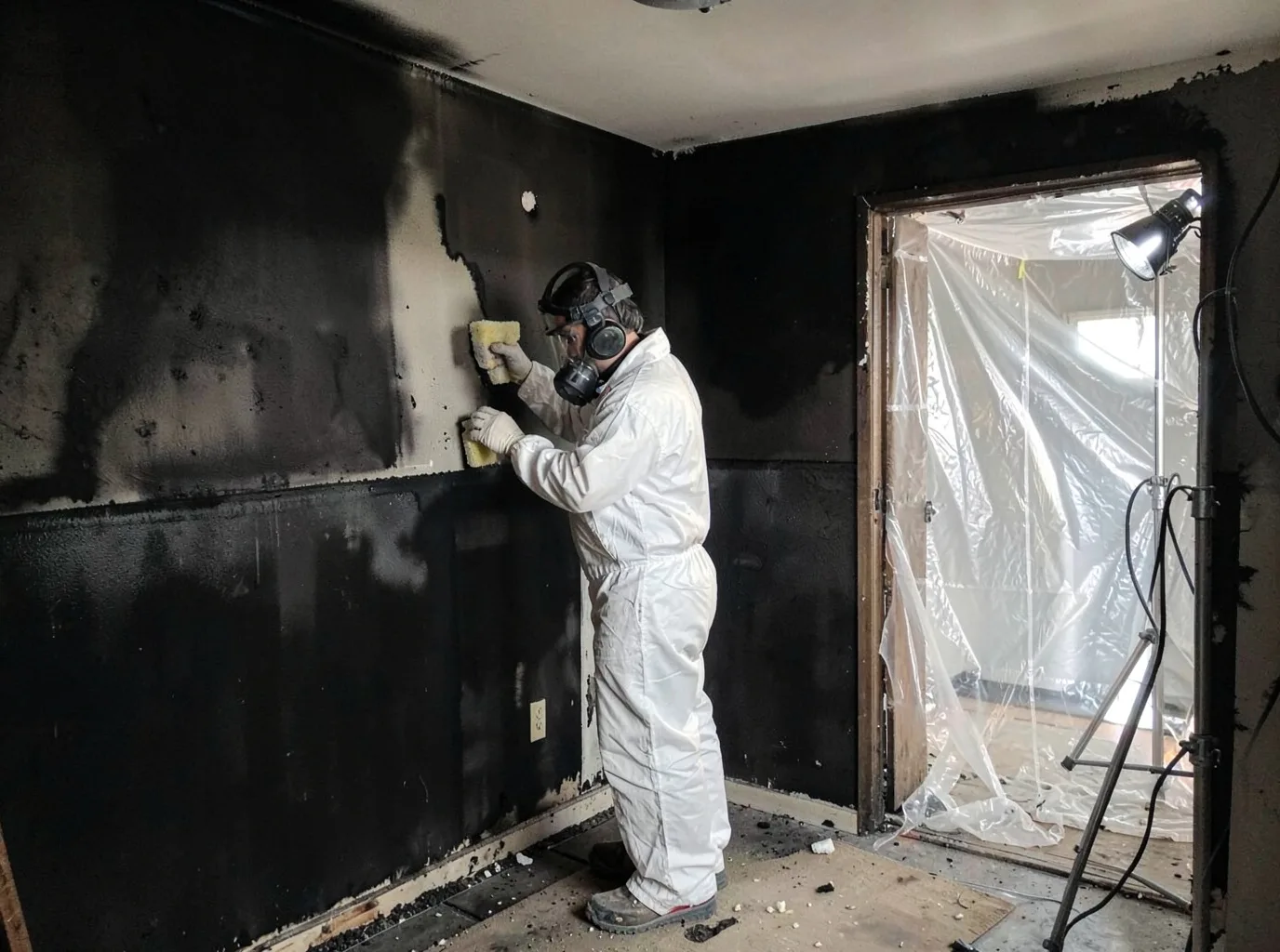 Fire Damage Restoration company in Collyer, KS